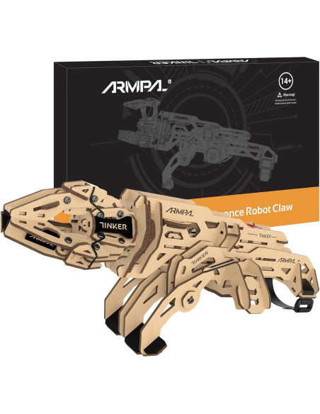 Kit de Garra Mecánica ARMPAL 3D Puzzle Madera 14+