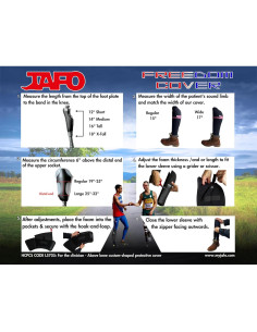 Cubierta Prostética de Pierna JAFO Negra - Neopreno Regular 36.8 cm 2