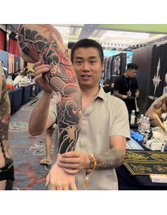 Brazos de Silicona para Tatuajes TASRANK - Realistas 63.5 cm 2