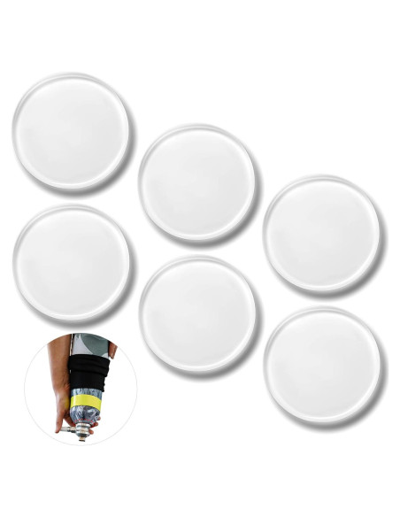 Parches de Forro Protésico Geiserailie 6 Pcs 6.35 cm