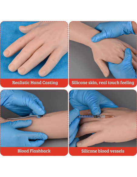 SimCoach Kit de Práctica de Flebotomía IV con Brazo Realista
