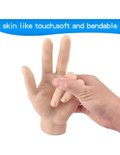 Mano Falsa de Silicona para Tatuajes Skillssist - Izquierda 2