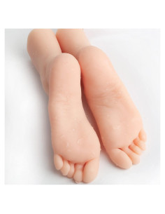 Pie de Maniquí Femenino Resafy 23.5 cm Silicona Realista