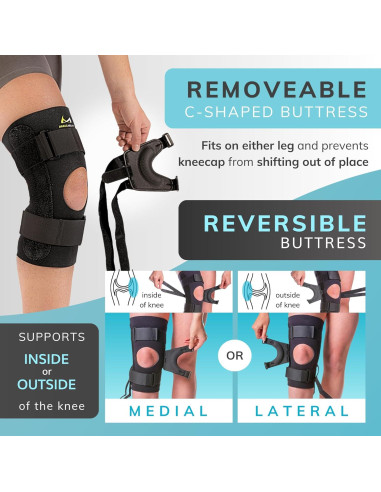 Rodillera Patelar Estabilizadora BraceAbility Grande