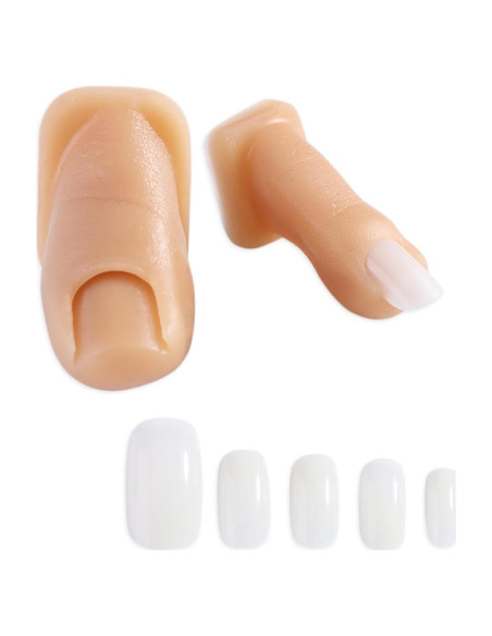 Dedo de Uña de Silicona Falso Jinfei 2PCS para Pedicura Dedo de Uña de Silicona Falso Jinfei 2PCS para Pedicura