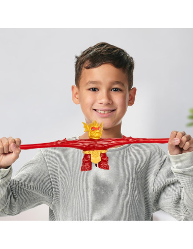 Héroes de Goo Jit Zu Blazagon Figura de Acción Elástica 25 cm