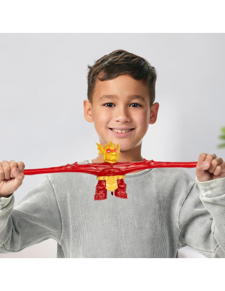 Héroes de Goo Jit Zu Blazagon Figura de Acción Elástica 25 cm