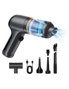 Aspiradora de Mano Inalámbrica MARLALL LT-126 18000Pa Gris