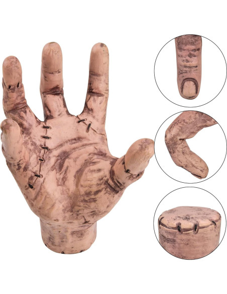 Mano Falsa Espeluznante Abitoncc para Disfraz Halloween