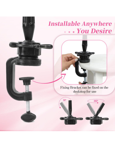 Mano de Práctica para Uñas Acrílicas SARO-UP Nude 30 cm