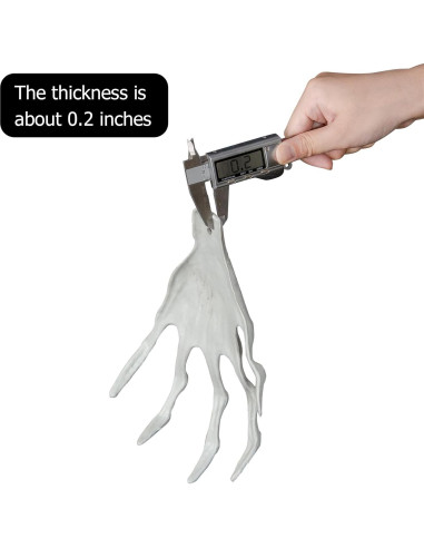 Manos Esqueléticas de Bruja XONOR - Decoración Halloween