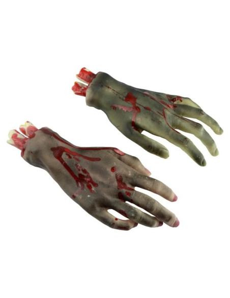 Manos y Pies Falsos de Halloween Vocoliday - 1 Par