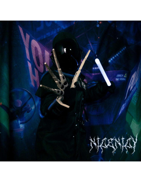 Extensiones de Dedos Articulados Halloween NICENICY con Guantes