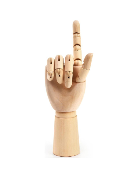 Manos de Dibujo Artístico Tosnail 29 cm Posables 2 Piezas