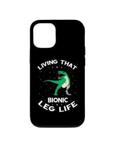 Funda protectora para iPhone 15 - Diseño prótesis pierna