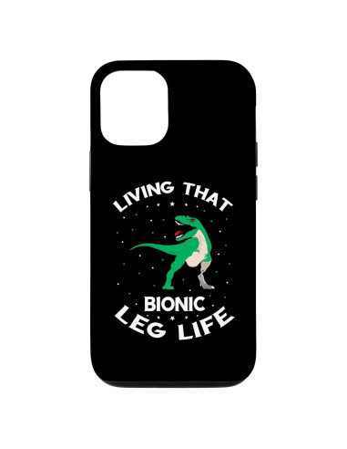 Funda protectora para iPhone 15 - Diseño prótesis pierna
