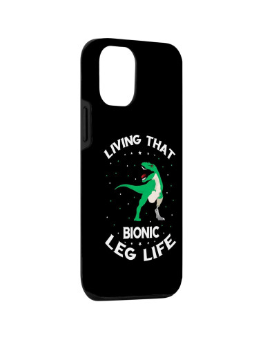 Funda protectora para iPhone 15 - Diseño prótesis pierna