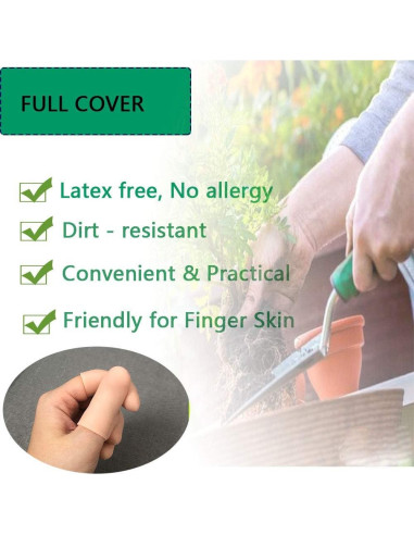 Protectores de Dedos de Gel Silicona para Alivio de Dolor