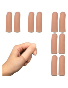 Protectores de Dedos de Gel de Silicona 10 Pcs Alivio Dolor