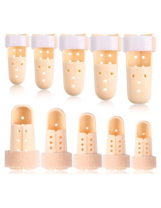 Férulas para Dedo en Martillo BBTO 10 Piezas 5 Tamaños