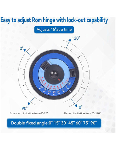 Férula de Codo ROM Orthomen Articulada Ajustable Izquierda