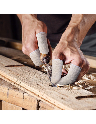 50 Fundas de Algodón para Dedos y Dedos de los Pies Geyoga