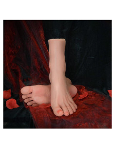 Pie de Silicona Realista Femenino KUICEO Derecho 33cm