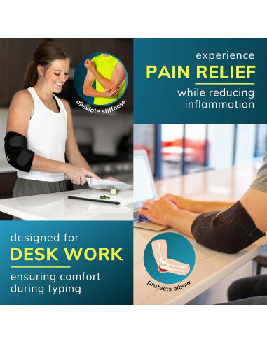 Faja para Codo BraceAbility S/M - Alivio Bursitis y Tendinitis
