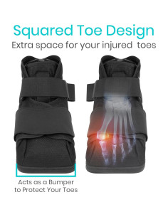 Zapato Postoperatorio Vive Unisex - Bota Ortopédica Ajustable 2