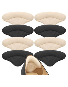 4 Pares Almohadillas Talón MUKIFINE Suaves para Zapatos