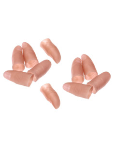 Dophee Truco de Magia Dedo Falso 10 Piezas 5.5 cm