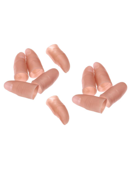 Dophee Truco de Magia Dedo Falso 10 Piezas 5.5 cm
