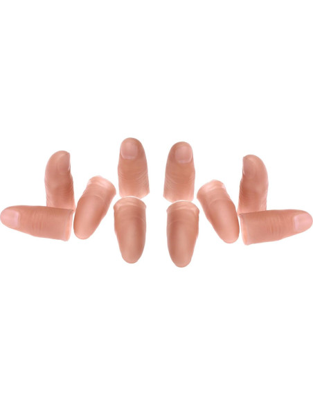 Dophee Truco de Magia Dedo Falso 10 Piezas 5.5 cm