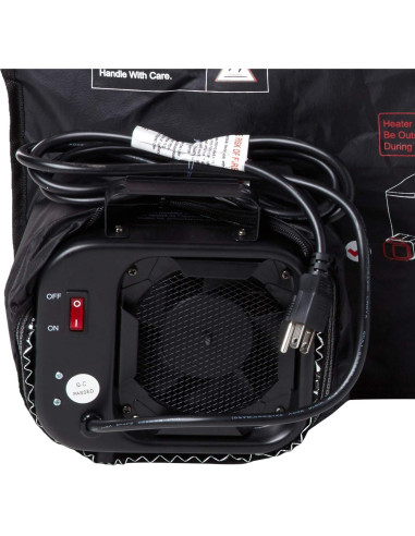 Calentador Portátil DR Infrared DR-122 para Chinches 1500W