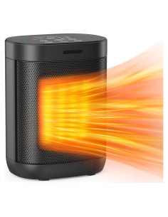 Calentador Eléctrico Oprunsy PTC 1500W con Termostato Digital