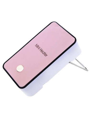 Calentador eléctrico mini YOUCIDI rosa 181g 110V PTC