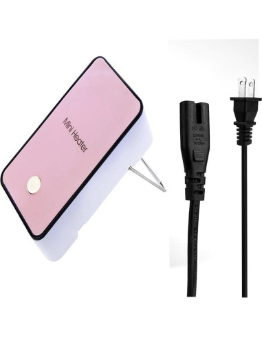 Calentador eléctrico mini YOUCIDI rosa 181g 110V PTC