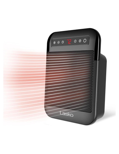 Calentador Cerámico Personal Lasko MyHeat Max 1500W Negro