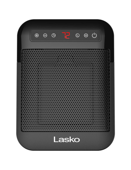 Calentador Cerámico Personal Lasko MyHeat Max 1500W Negro