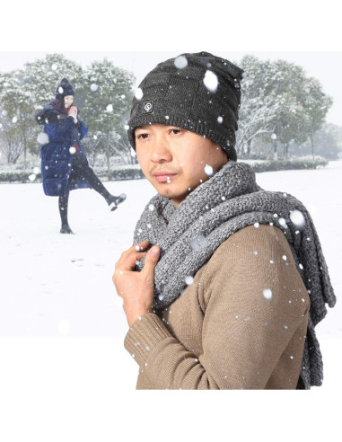 Gorro Térmico Calentado Sun Will Eléctrico Recargable Gris
