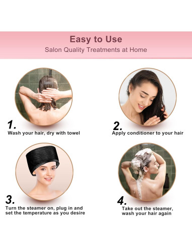 Gorro Térmico para Cabello Ingewear - Acondicionador Profundo