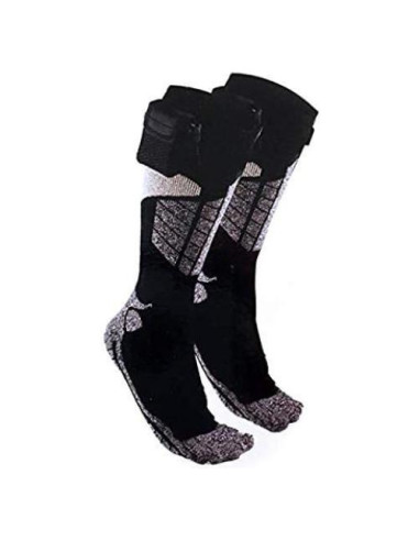 Calcetines Térmicos Eléctricos TVtimeDirect Medianos Negros