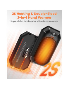 Calentadores de Manos Recargables FYTSE AO-212 USB 2 Piezas 2