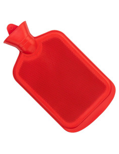 Botella de Agua Caliente SteadMax 2L Caucho Natural Rojo