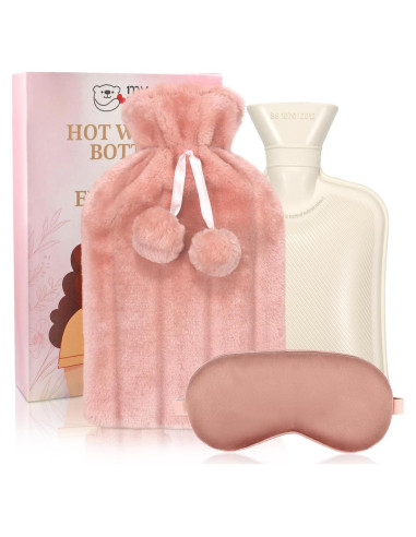 Bolsa de Agua Caliente 2L My Novel Things Rosa con Funda