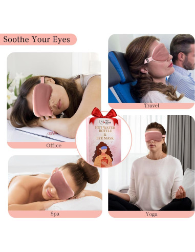 Bolsa de Agua Caliente 2L My Novel Things Rosa con Funda