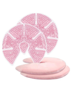 Paquete de Gel Frío/Calor ZNCUETD para Senos Rosa