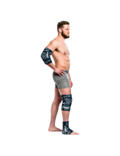 Manga Terapia Fría y Caliente FreezeSleeve Camo Azul X Grande