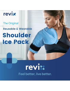 Paquete de Hielo para Hombro REVIX REX164 Gel Reutilizable 2