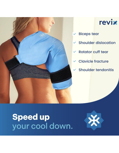 Paquete de Hielo para Hombro REVIX REX164 Gel Reutilizable
